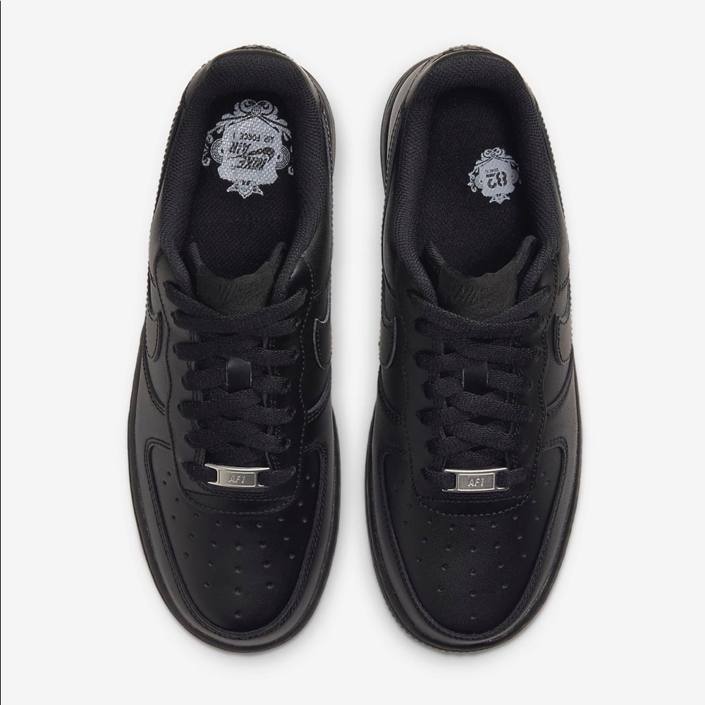 Black Nike Air Force 1 sneaker